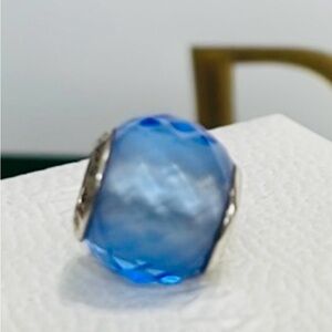 Pandora Essence Light Blue Faceted Charm